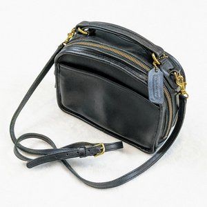 RARE Vintage COACH #9991 lunch box zip crossbody bag purse